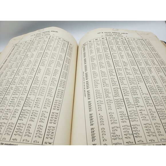 Martindales Bevel Angles Book Bins Towers Hip and Valley Roofs Book RARE OOP - Picture 13 of 15